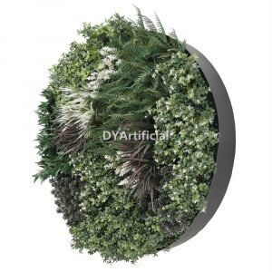 100CM Diameter Powder Coated Black Color Lavender White Green Wall Disk