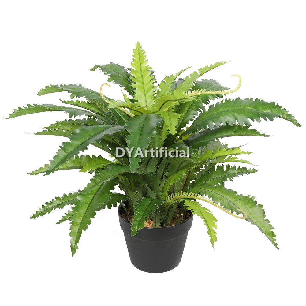 dyl 293 artificial fern plants 75cm height 46lvs indoor