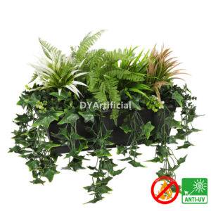 60CM Length Potted Mixed Greenery for Balcony Outside