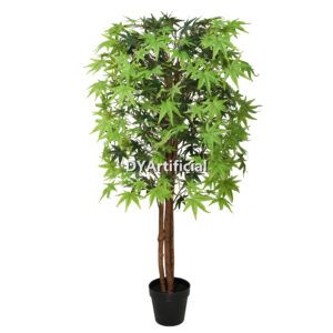 150CM Artificial Maple Green Tree Wood Trunk